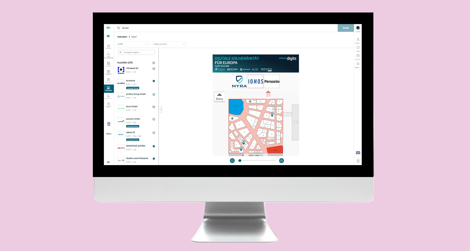 Top-Banner Hallenplan