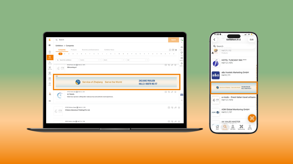 Sandwich Banner ITB Navigator & App
