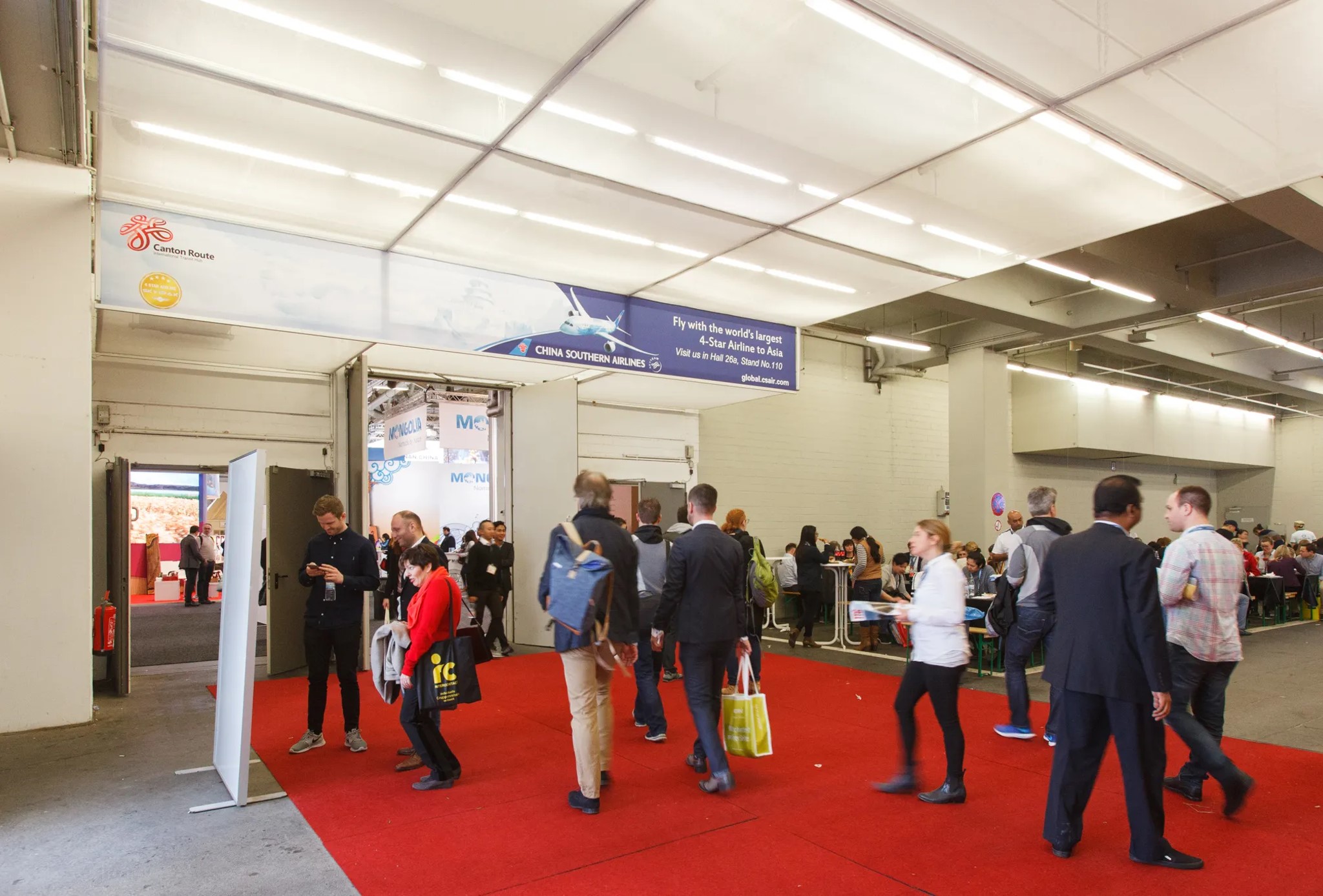 Eingangsbanner Halle 26c Eingangsbanner Halle 26c