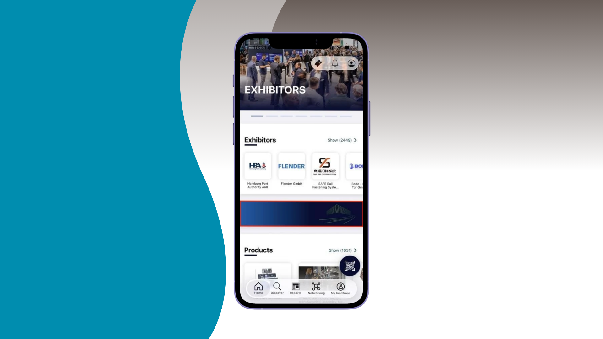 Startpage-Banner in der App
