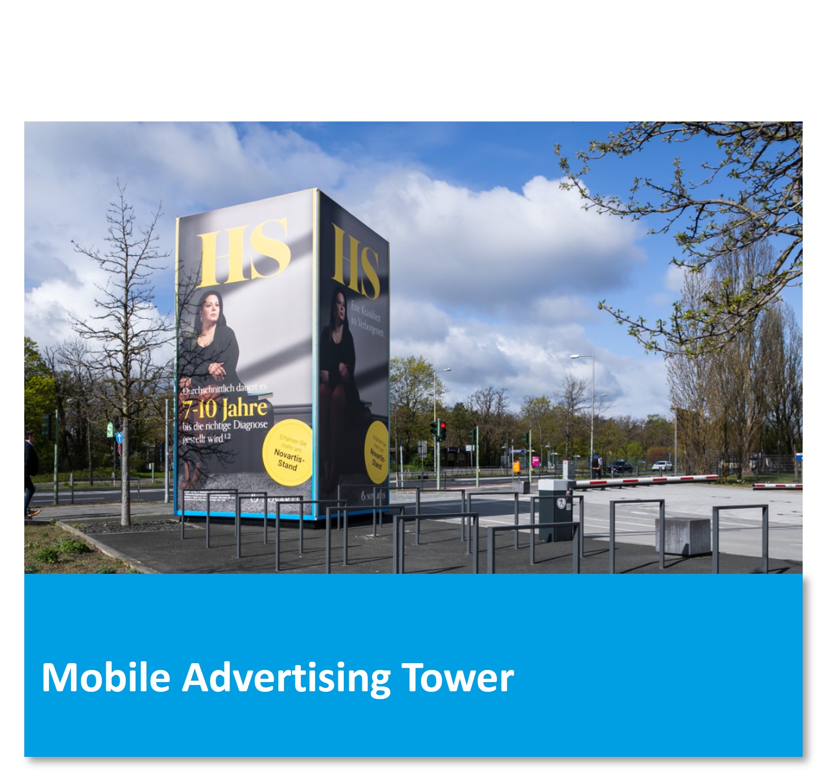 Mobile Advertising Tower
