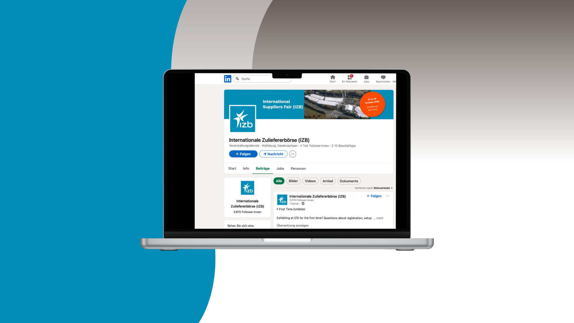 Werbemöglichkeiten über LinkedIn