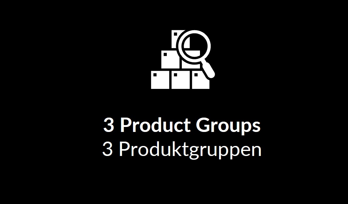 3 Produktgruppen