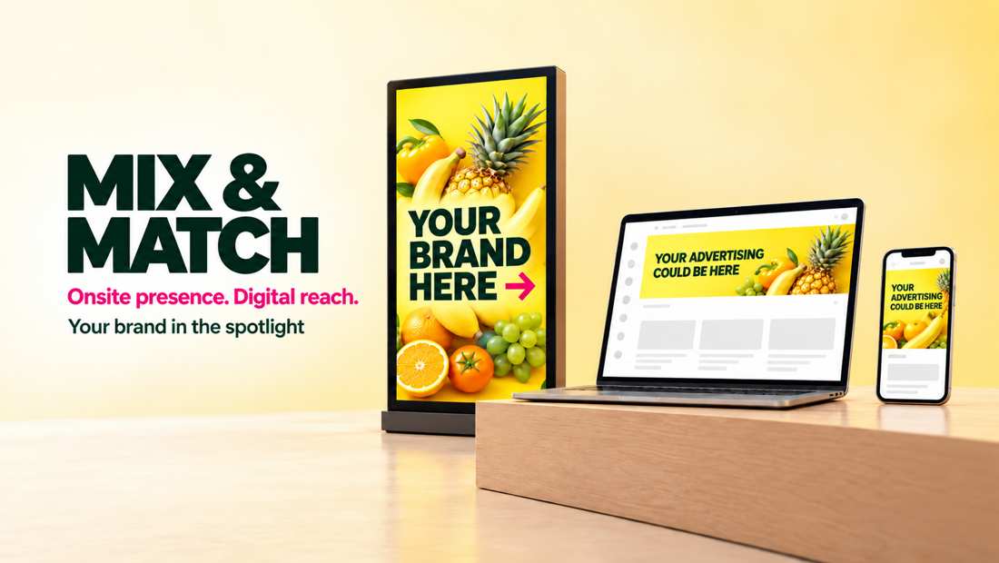 Mix & Match your perfect advertising package!