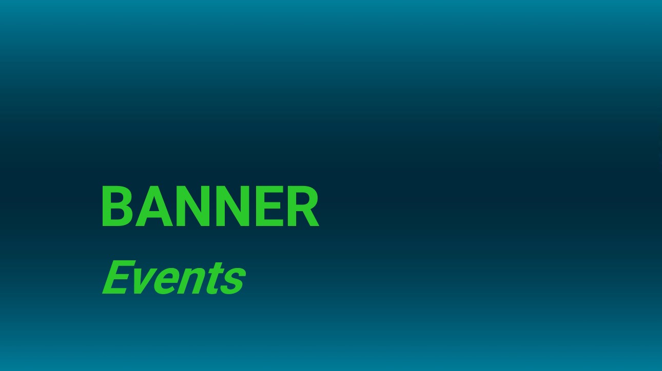 Top Advertising Banner "Events"