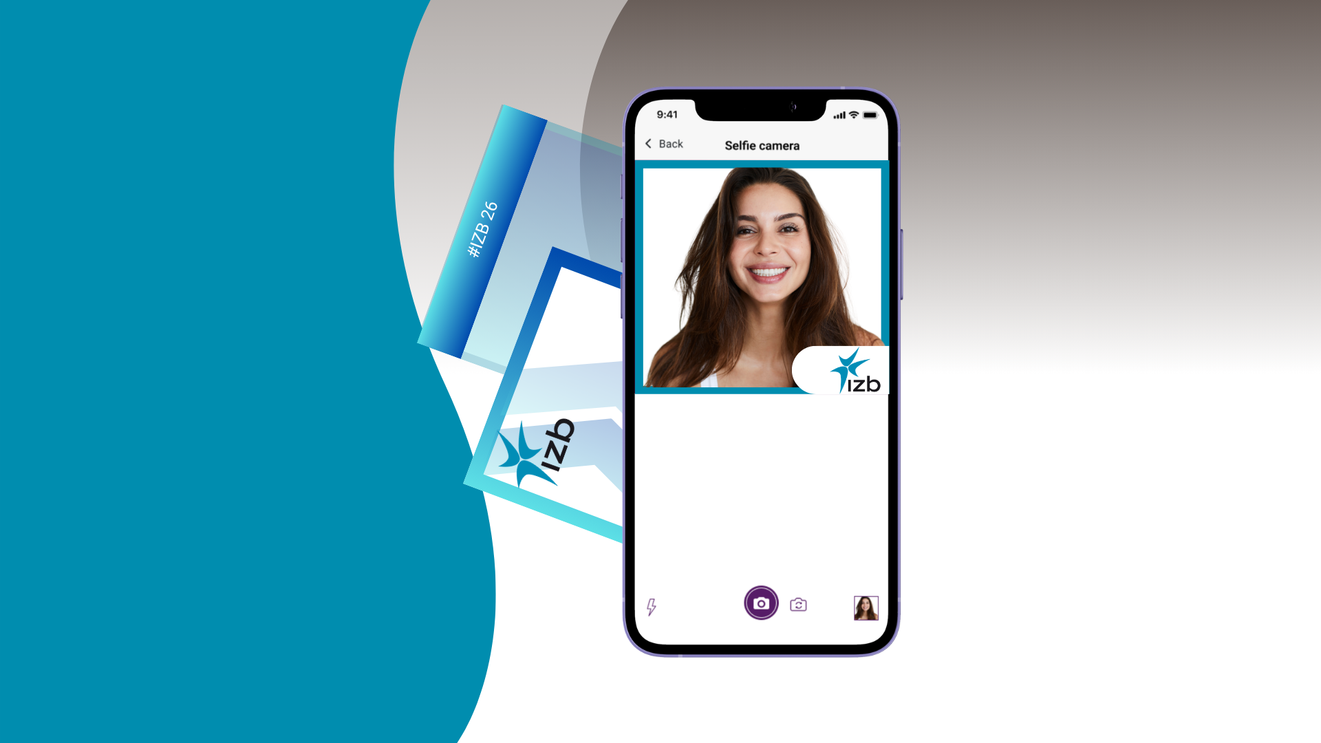 Selfie-Kamera Hintergrund