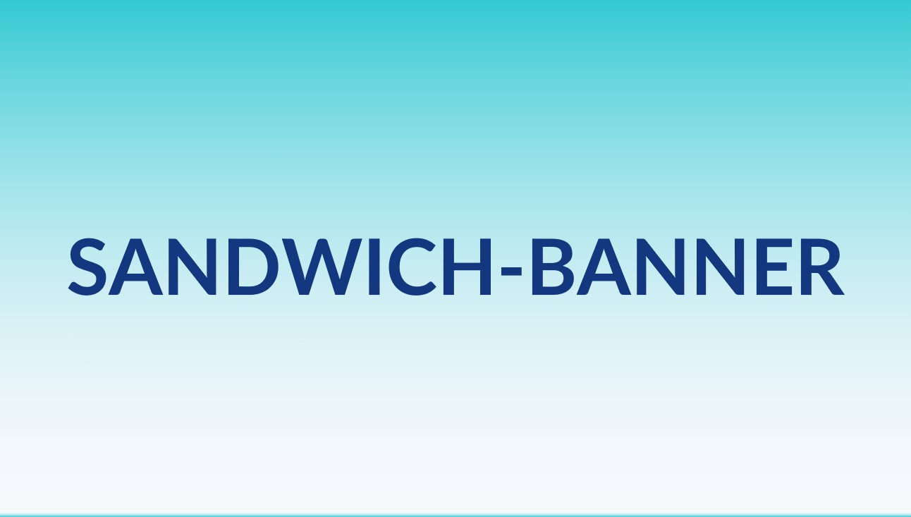 Sandwich-Banner
