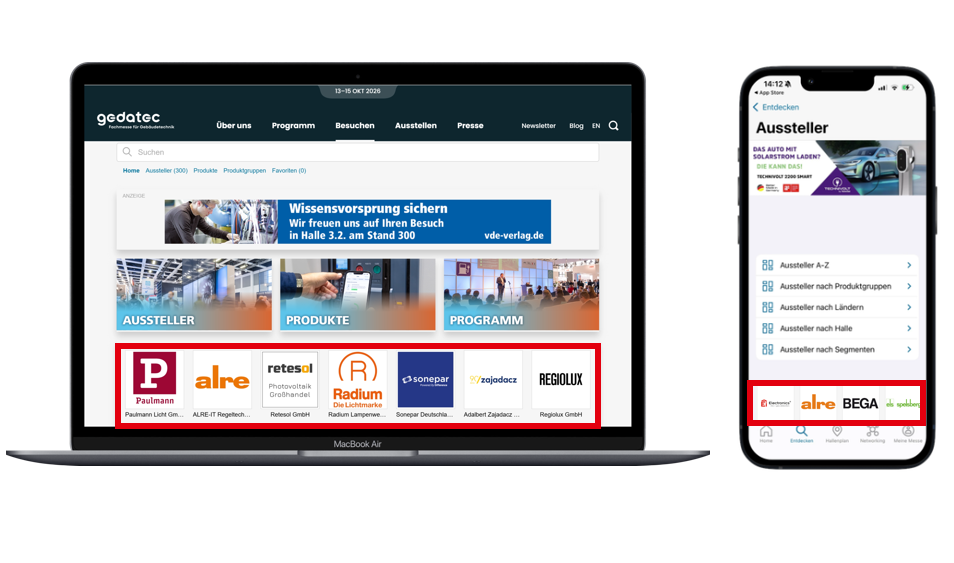 Galerie-Logo Webseite & App