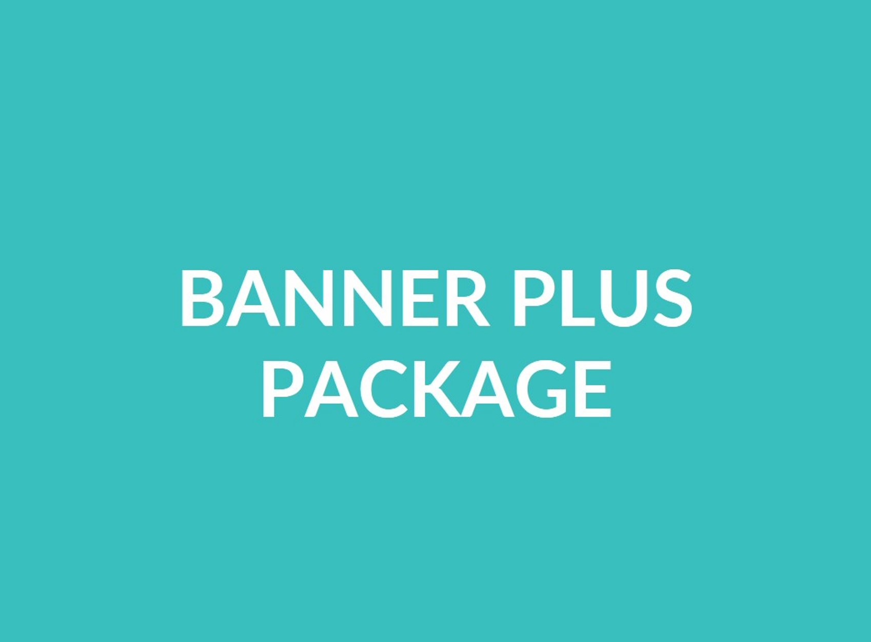 Banner Plus Package
